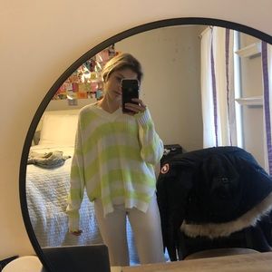 STRIPED SWEATER TUNIC